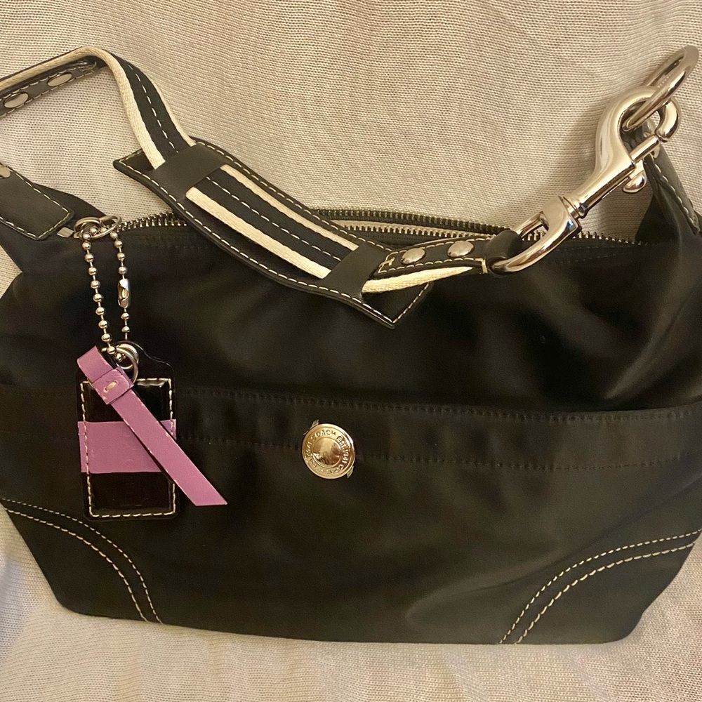 Authentic Black Coach Bag.